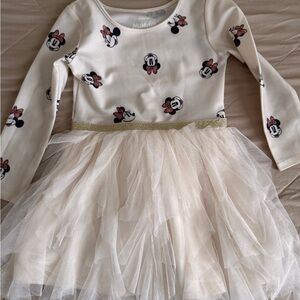 Disney Minnie Mouse Dress with Tulle Skirt